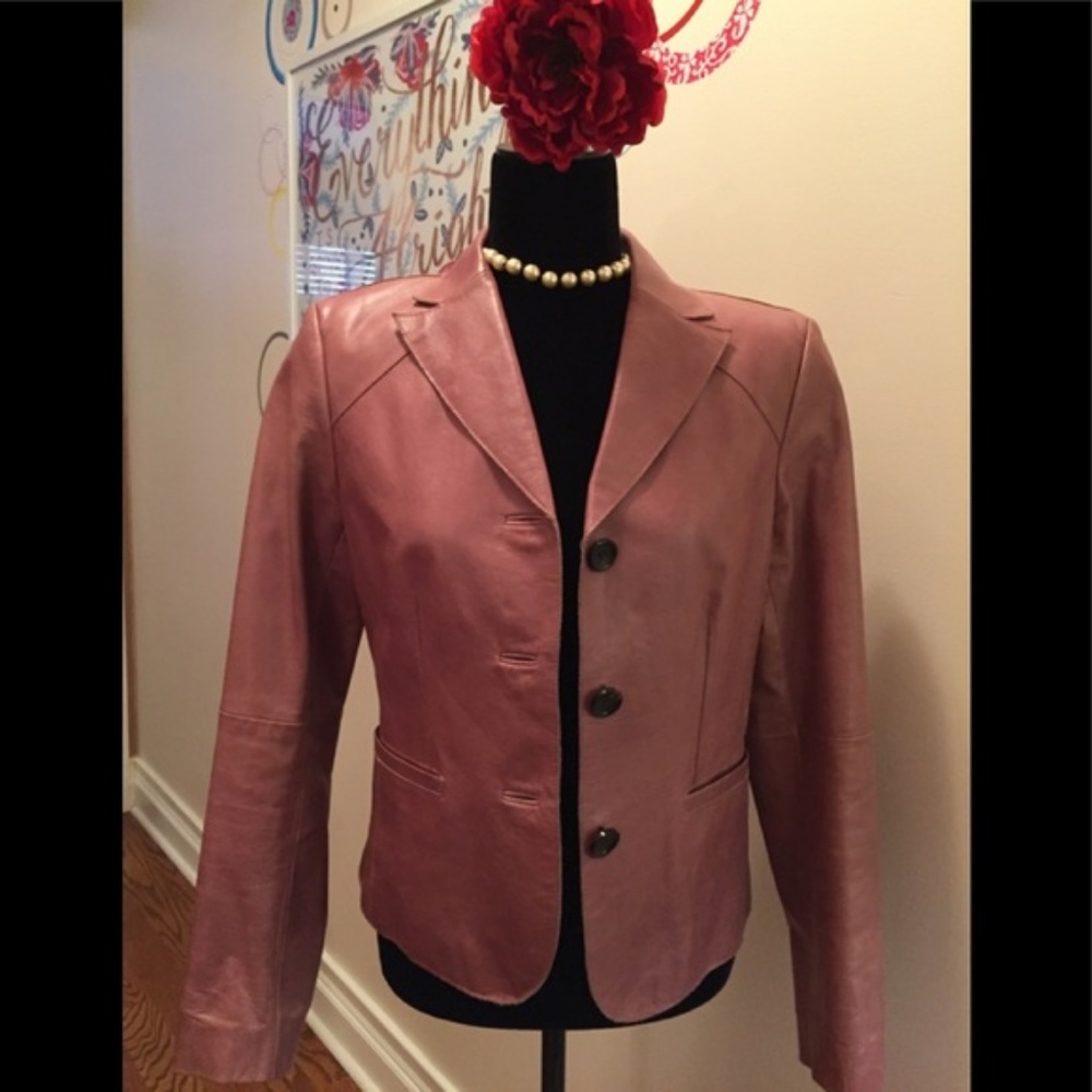 Ann Taylor Leather Jacket